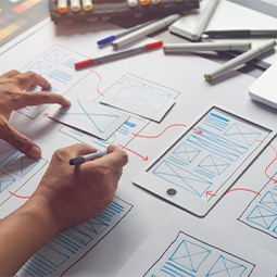 خطة تطوير موقع إلكتروني